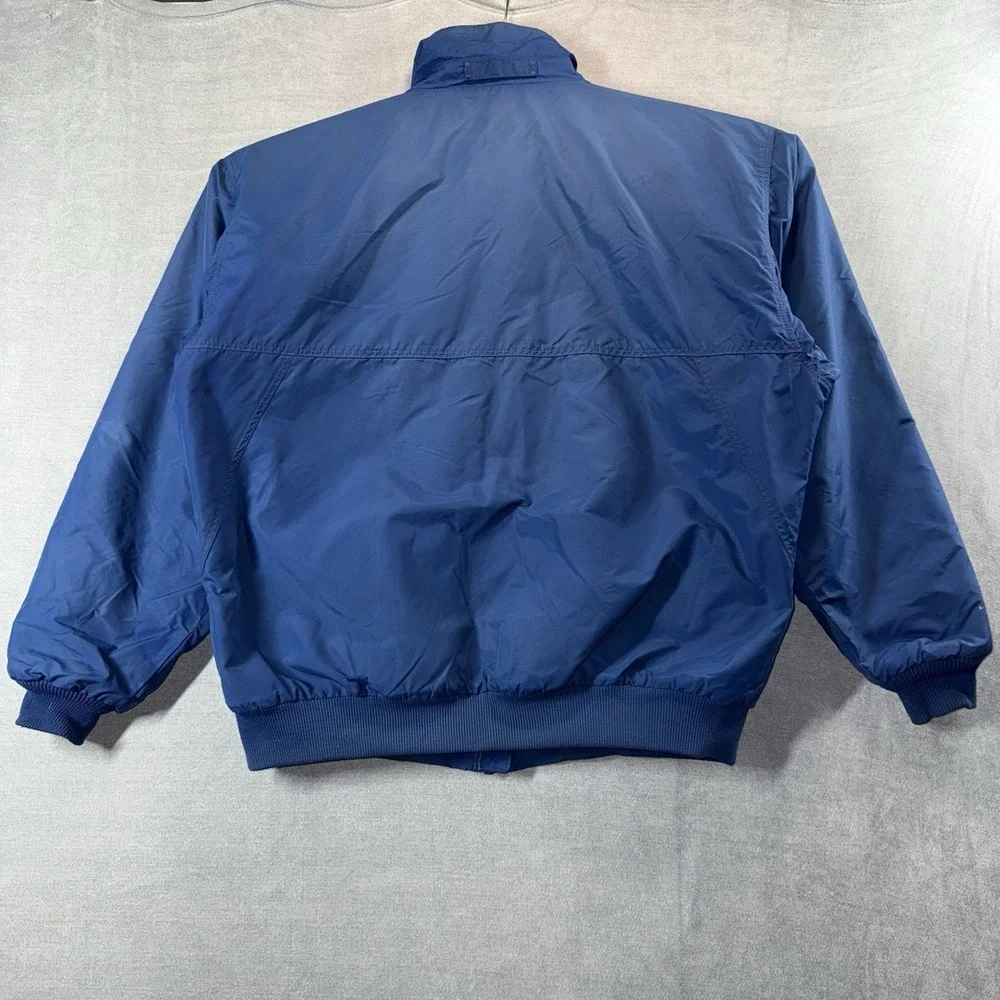 Vintage Mens Jacket 90's Patagonia Made in USA Fleece Lined Blue Size Large - Picture 9 of 15